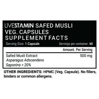 Livestamin Safed Musli Capsules