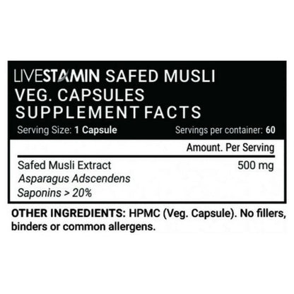 Livestamin Safed Musli Capsules