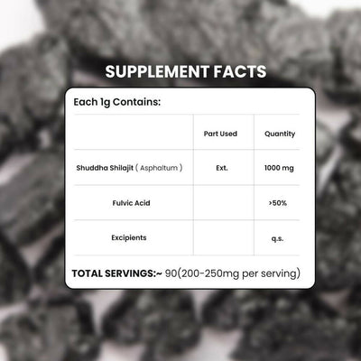 Himalayan Organics 100% Pure Sj / Sj Resin
