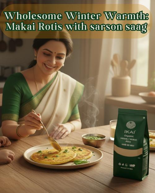 IKAI Organic Maize/Makai Atta
