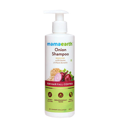Mamaearth Onion Shampoo For Hair Fall Care - Indyancart