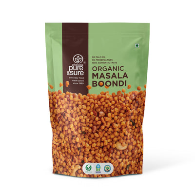 Pure & Sure Organic Masala Boondi