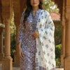 Dhiyona IE Women Ethnic Motifs Printed Cotton Kurta with Trousers & Dupatta