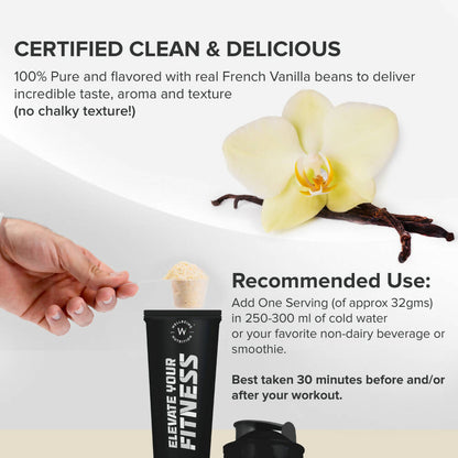 Wellbeing Nutrition Superfood Plant Protein-French Vanilla Caramel - Indyancart