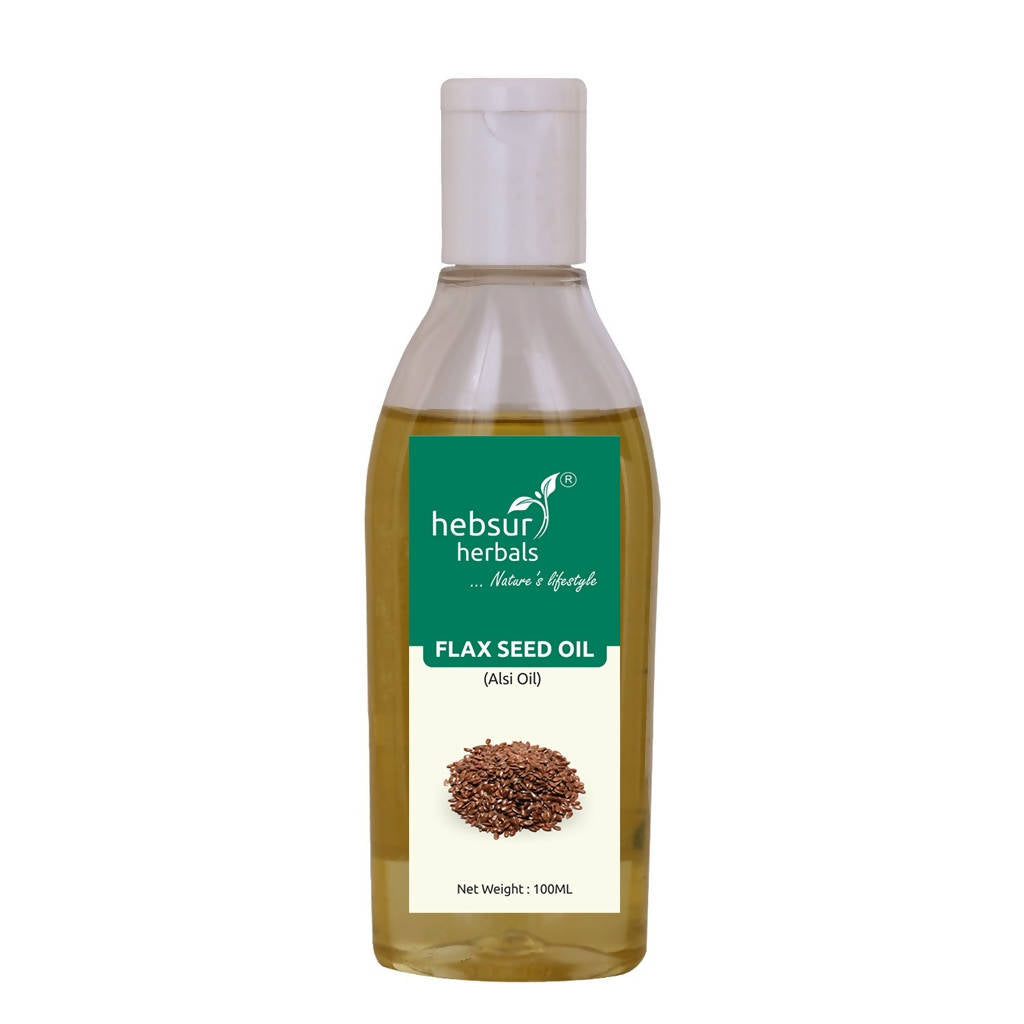 Hebsur Herbals Flaxseed Oil (Alsi Oli) - Indyancart