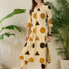 Dhiyona IE Women Printed Regular Pure Cotton Kurta with Trousers