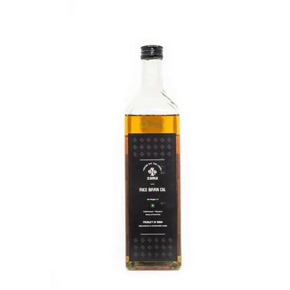 Zama Organics Rice Bran Oil - Indyancart