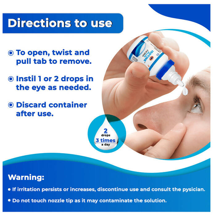 Isotine Plus Eye Drops - Indyancart