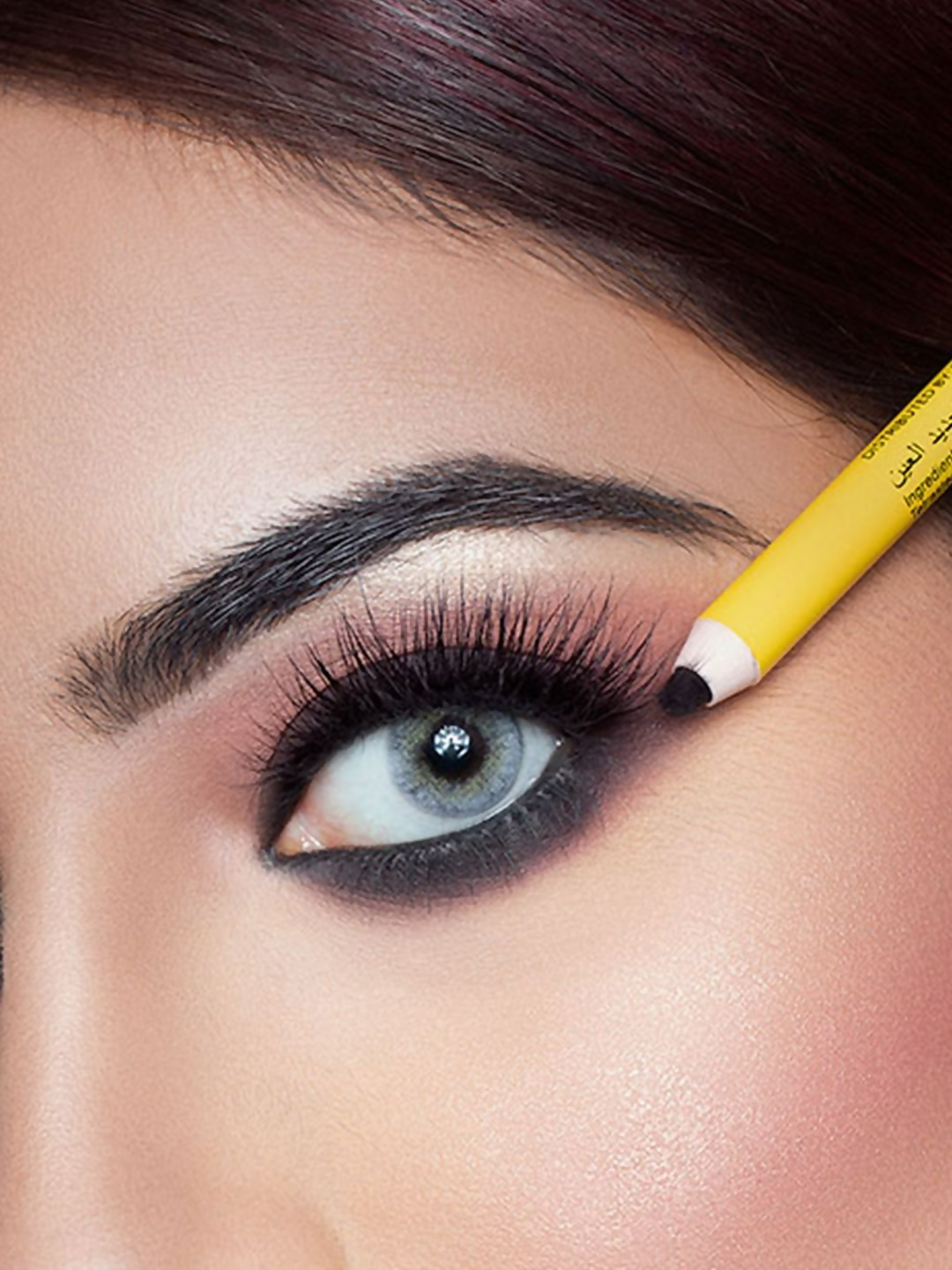 Daily Life Forever52 Waterproof Kohl Pencil kajal in black, shown with sharpened tip and smooth application texture