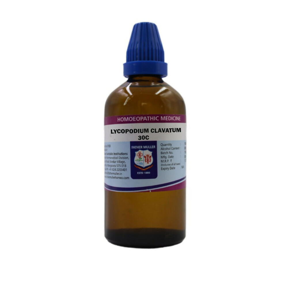 Father Muller Lycopodium Clavatum Dilution