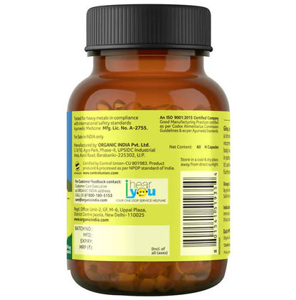 Organic India Giloy Capsules - Indyancart