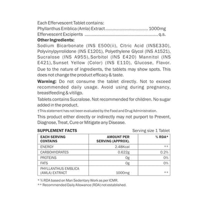 Azafran Actives Organic Gooseberry Tablets
