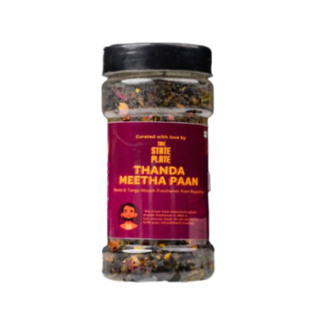 The State Plate Thanda Meetha Paan