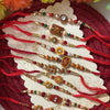 Dhiyona Set Of 10 Multicolor Designer Thread Rakhi With Roli Chawal Chandan Mishri
