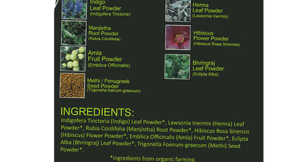 Radico Organic Hair Colour-Dark Brown - Indyancart