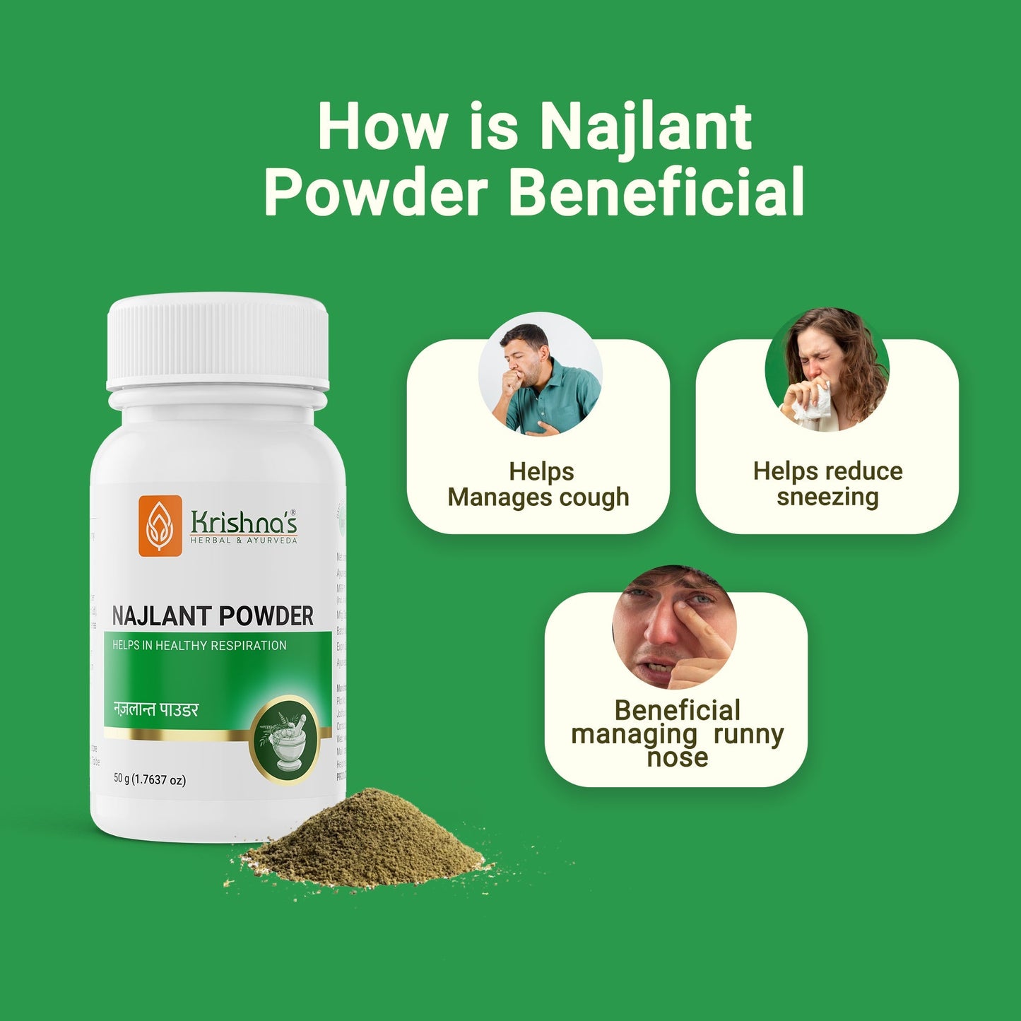 Krishna'S Herbal & Ayurveda Najlant Powder