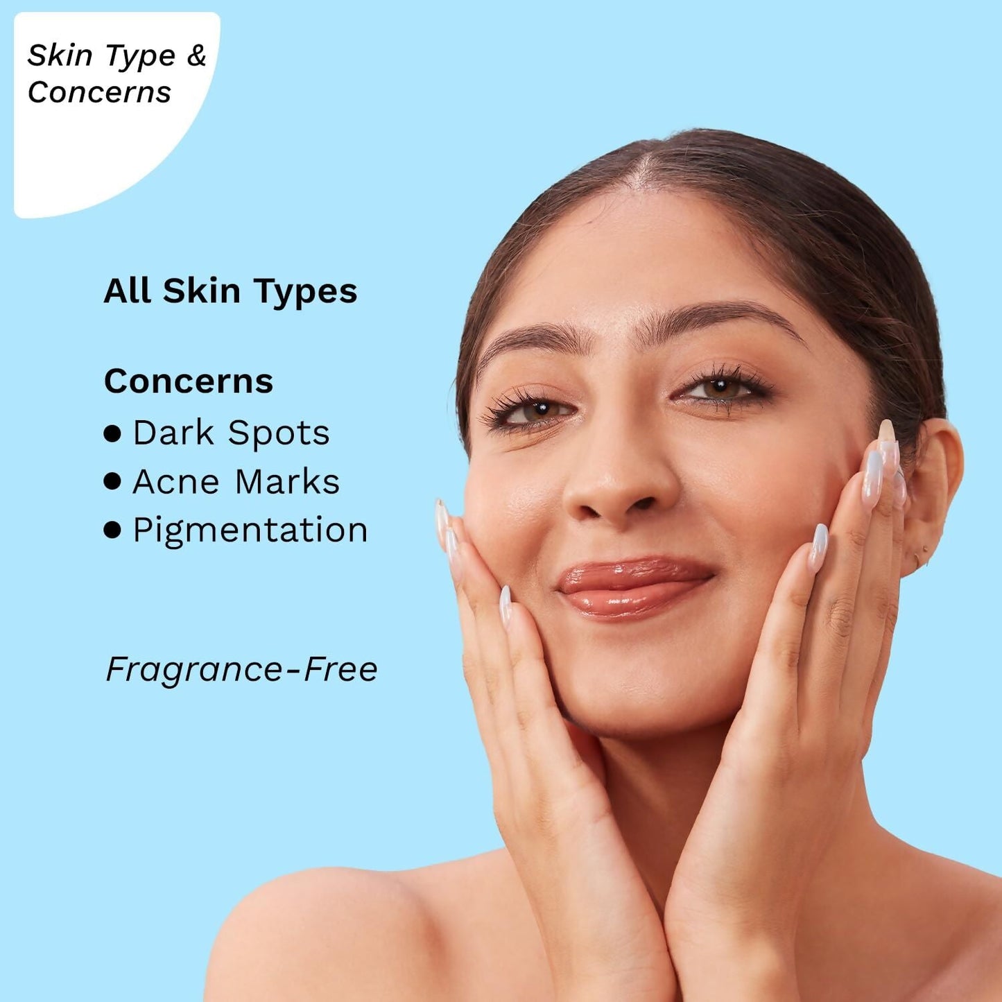 Pilgrim 2% Kojic Acid Serum with Arbutin and Korean White Lotus for acne and dark spots, in a clear glass bottle.