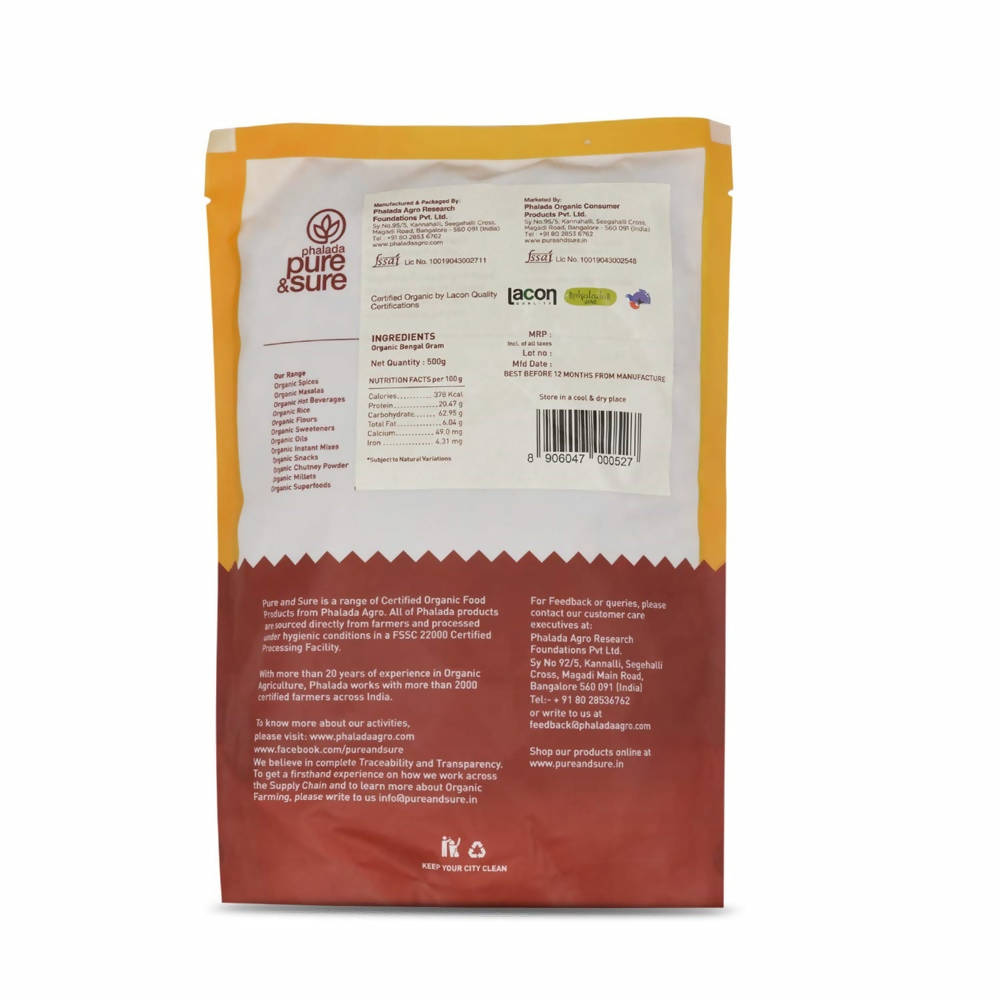 Pure & Sure Bengal Gram Traditional Organic Pulses