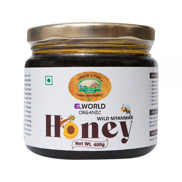 El World Organic Wild Myanmar Honey - Indyancart