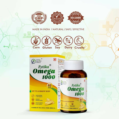 Fytika Omega 1000 Capsules - Indyancart