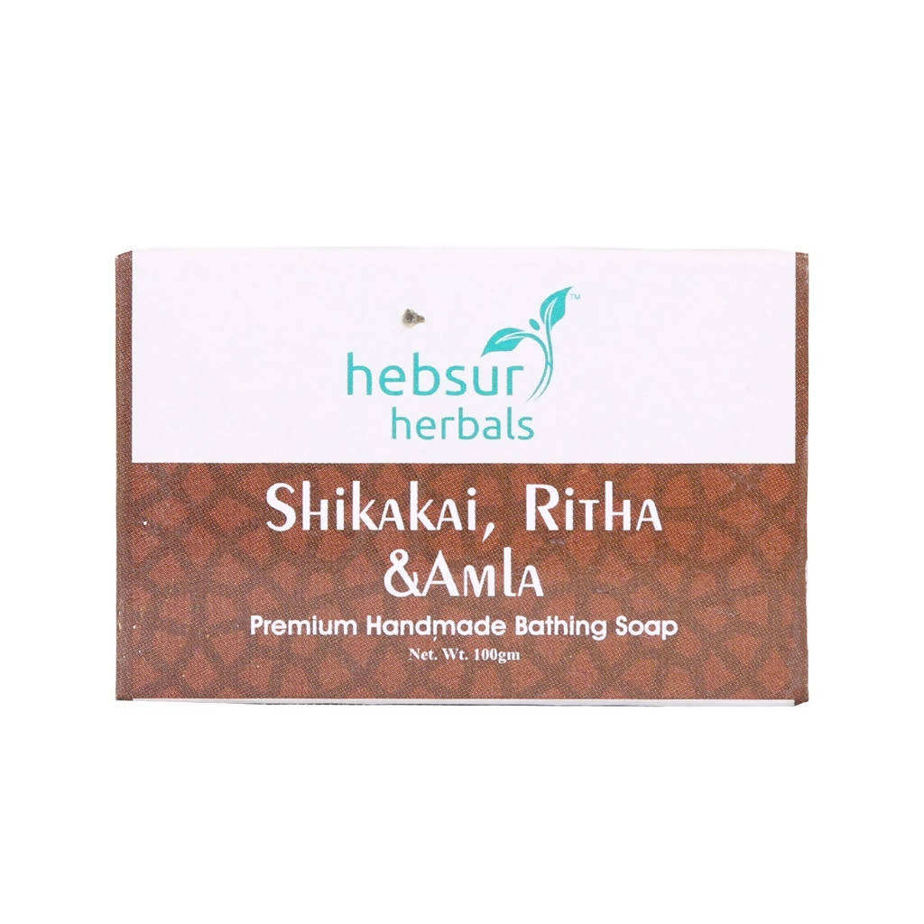 Hebsur Herbals Shikakai Ritha & Amla Soap - Indyancart