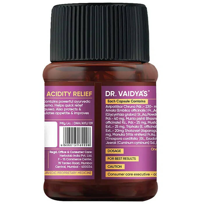 Dr. Vaidya's Acidity Relief Capsules