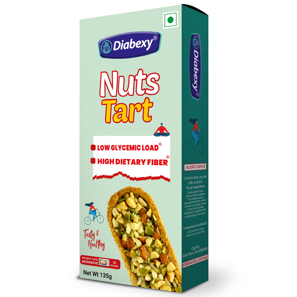 Diabexy Nuts Tart - Indyancart