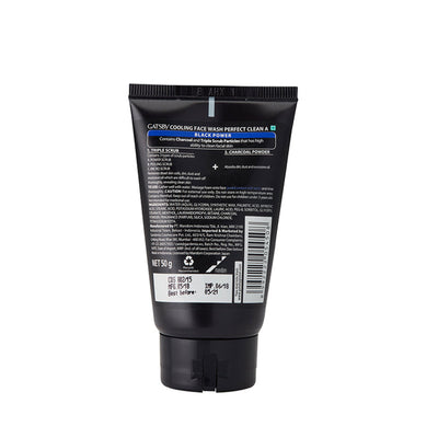 Gatsby Black Power Charcoal Powder Deep Cleanse Cooling Face Wash