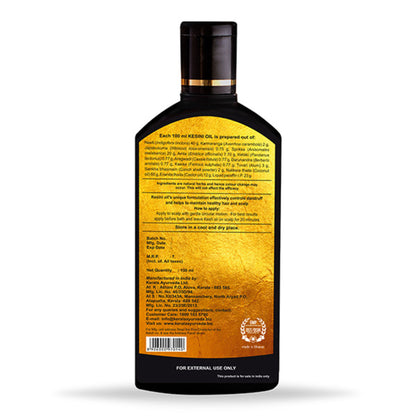 Kerala Ayurveda Kesini Oil Daily Hair Oil for Strong Hair With Japakusuma