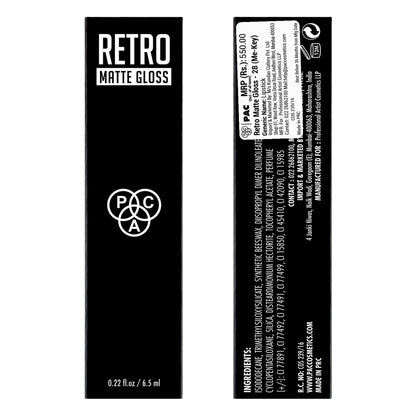 PAC Retro Matte Gloss - 28 Me-Key