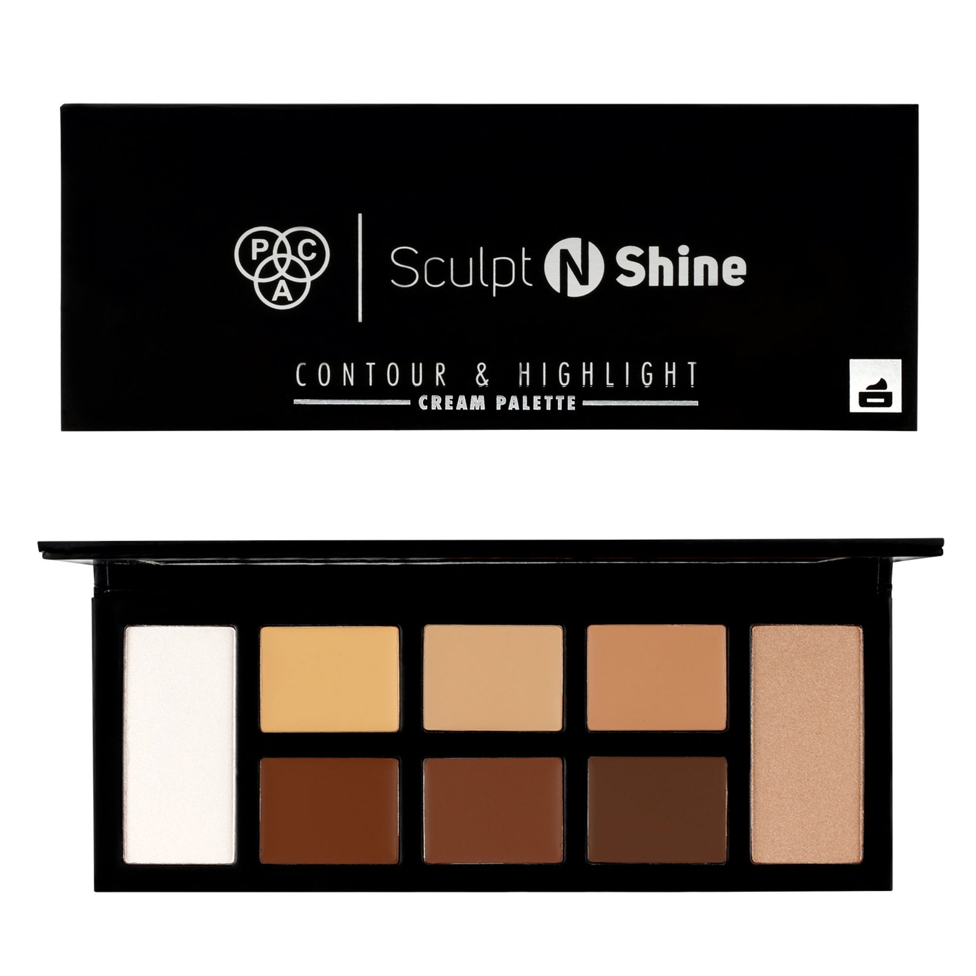 PAC Sculpt N Shine Cream Contour X8