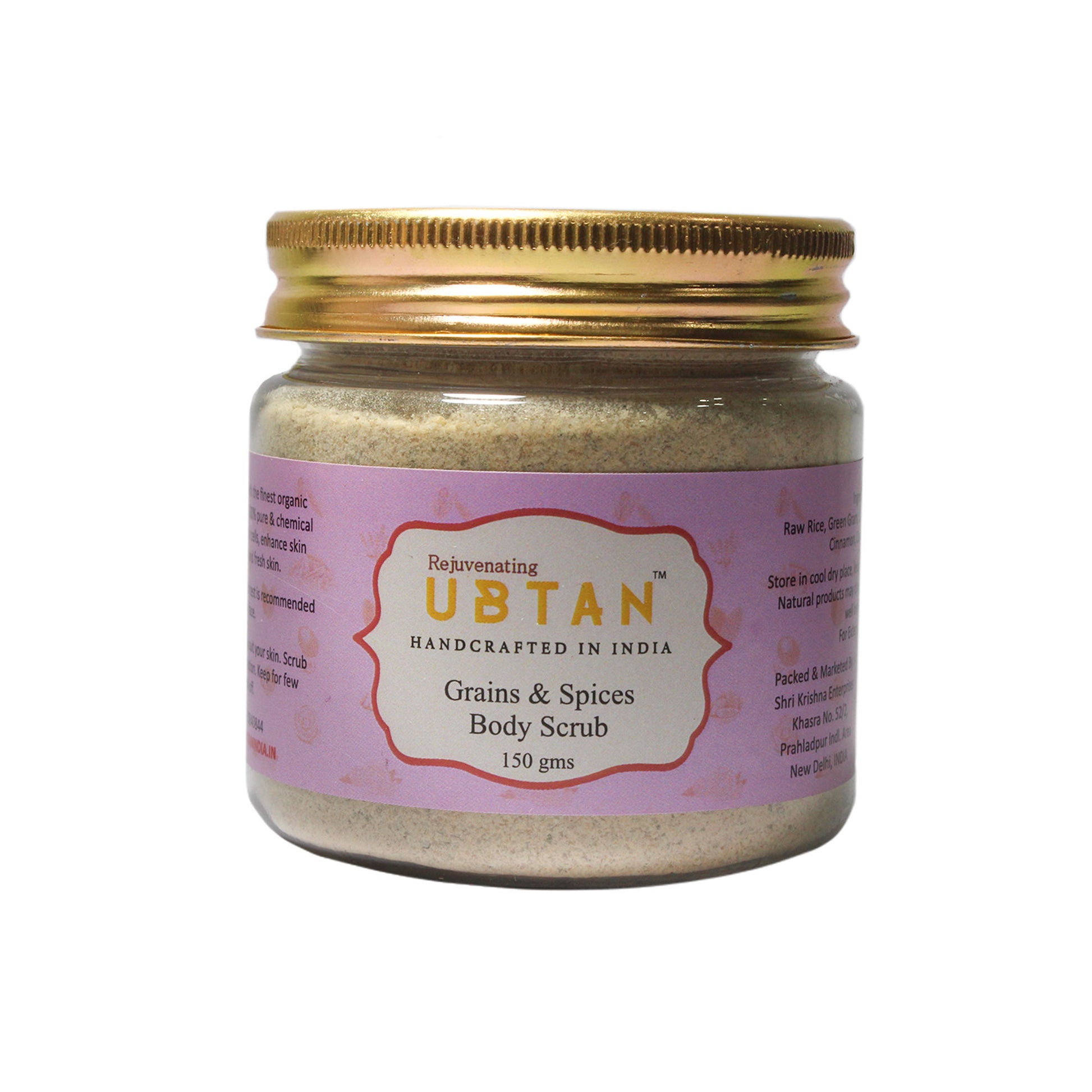 Rejuvenating UBTAN Grains & Spices Body Scrub