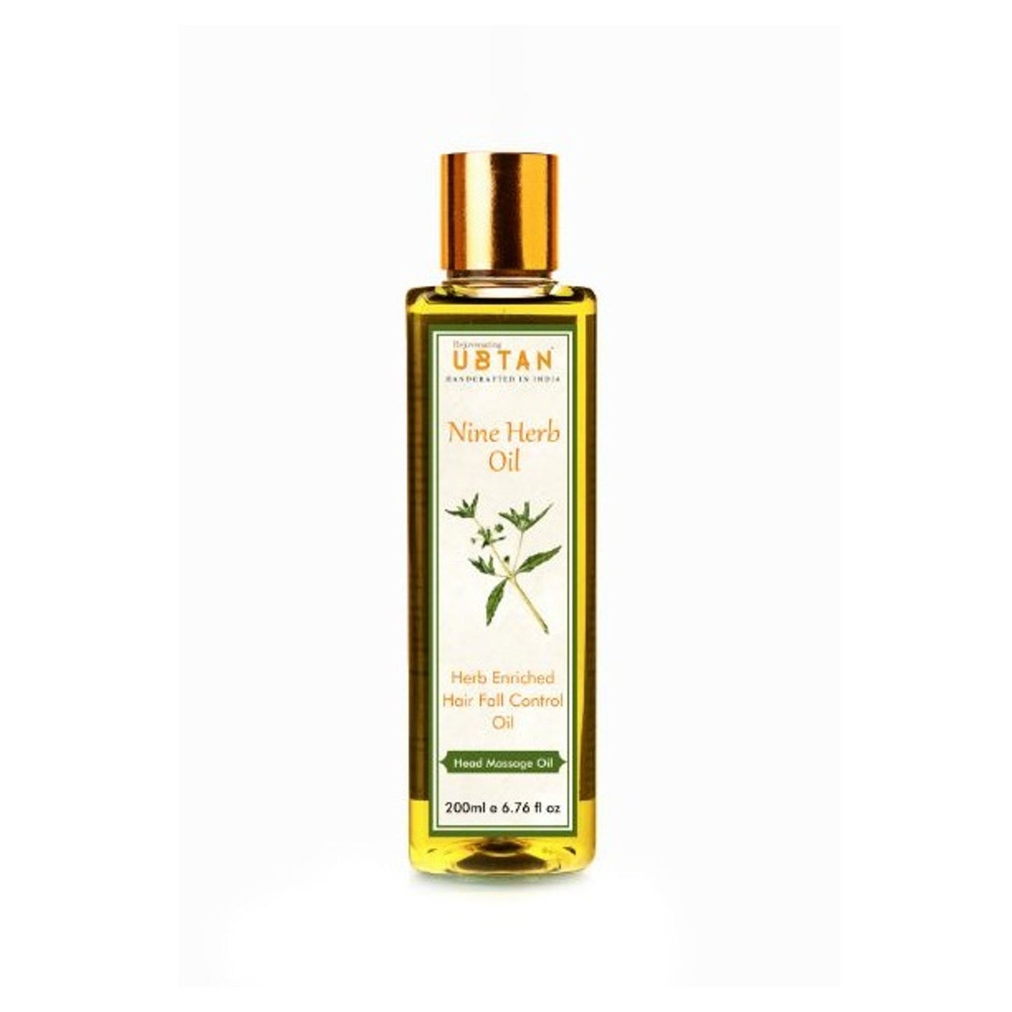 Rejuvenating UBTAN 9 Herb Enriched Hair Fall Control Oil