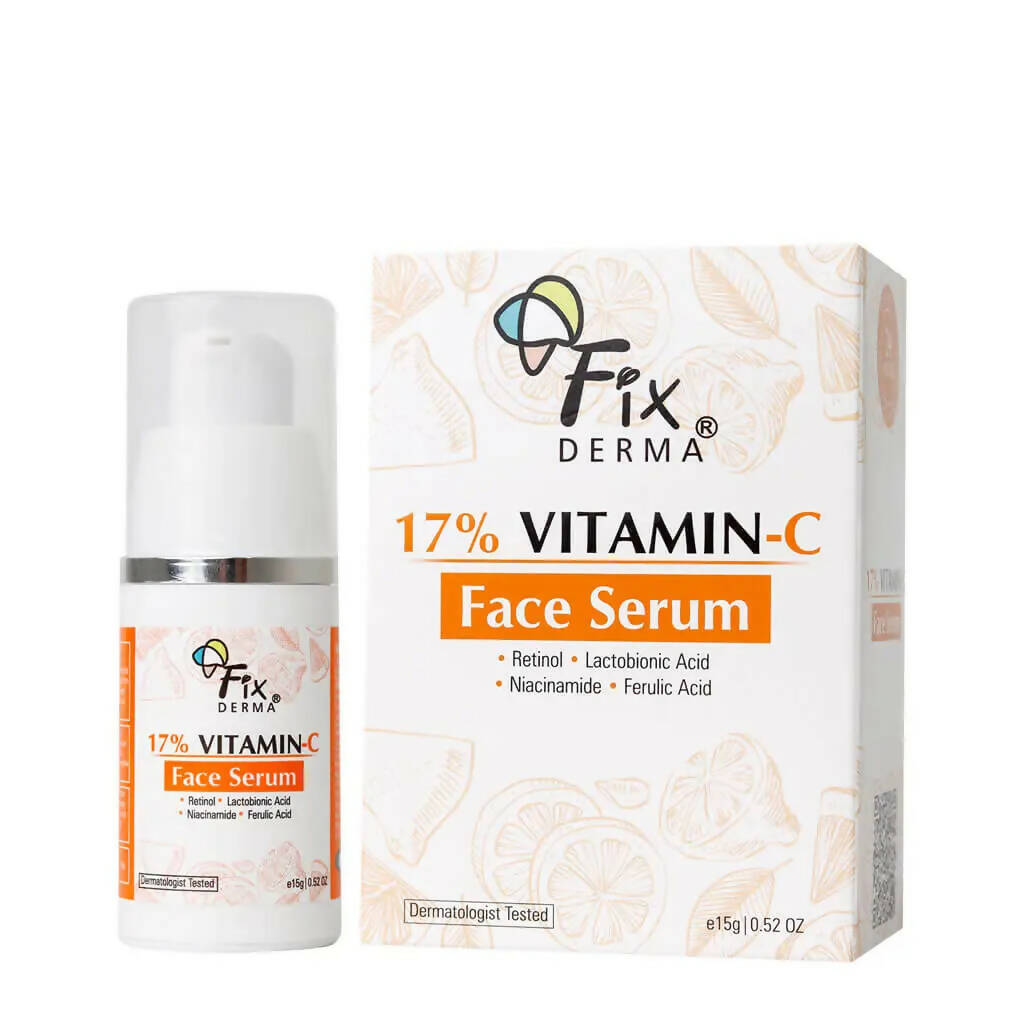 Fixderma 17% Vitamin C Face Serum - Indyancart