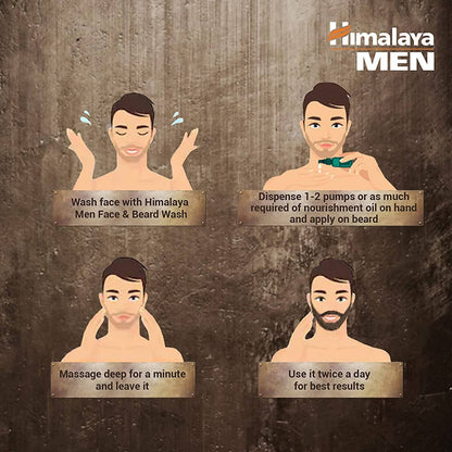 Himalaya Men Beard Daily Nourish Oil
