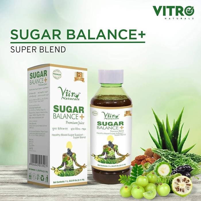 Vitro Naturals Sugar Balance + Premium Juice