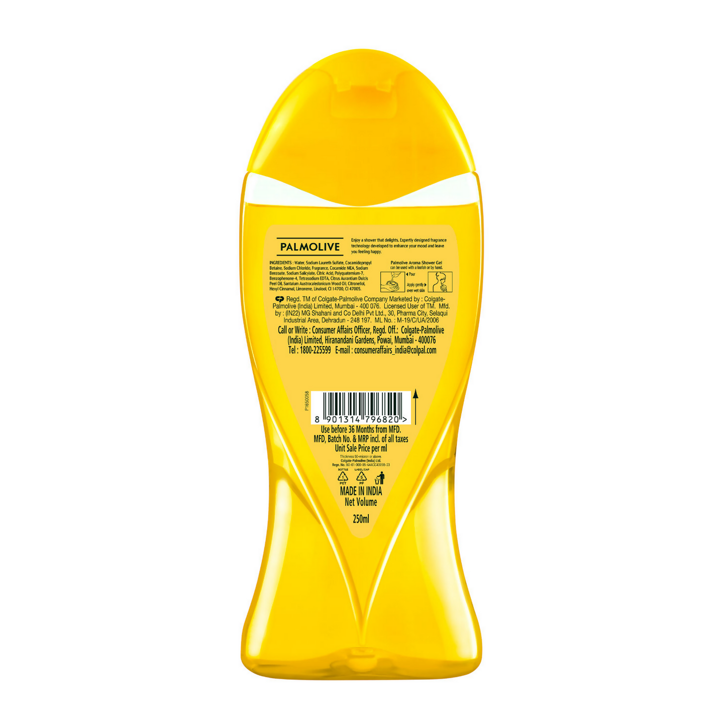 Palmolive Aroma Forever Happy Body Wash With Frangipani & Neroli