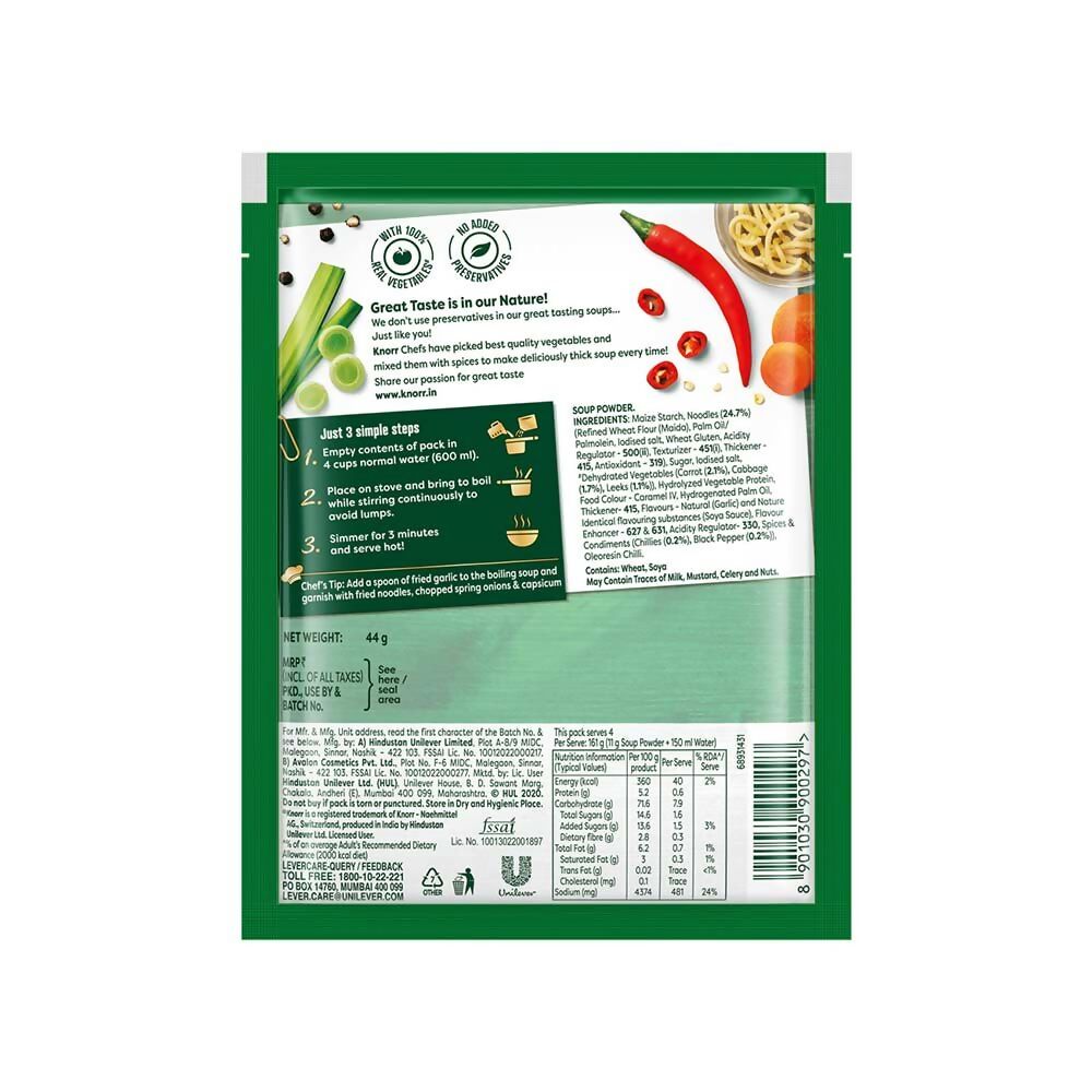 Knorr International Hong Kong Manchow Noodle Soup