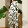 Dhiyona IE Women Printed Regular Kurta With Trousers