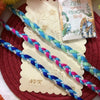 Dhiyona Set Of 3 Multicolor Thread Rakhi With Roli Chawal Chandan Mishri