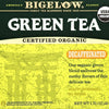 Bigelow DeCafeeinated Organic Green Tea