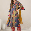 Dhiyona IE Women Floral Printed Regular Pure Cotton Kurta with Trousers & With Dupatta