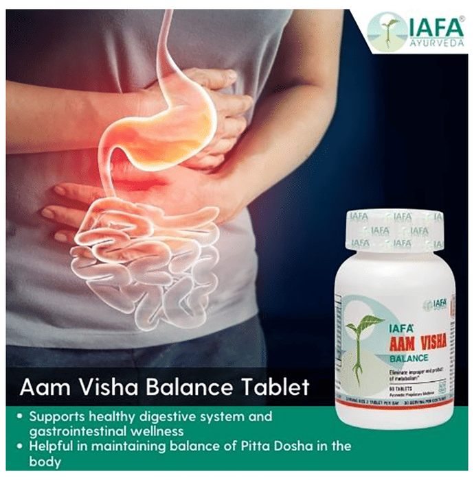 Iafa Ayuveda Aam Visha Balance Tablets