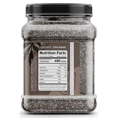 FreshoCartz Natural Raw Chia Seeds