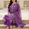 Indyancart Women's Floral Printed Regular Mirror Work Pure Cotton Kurta with Trousers & With Dupatta