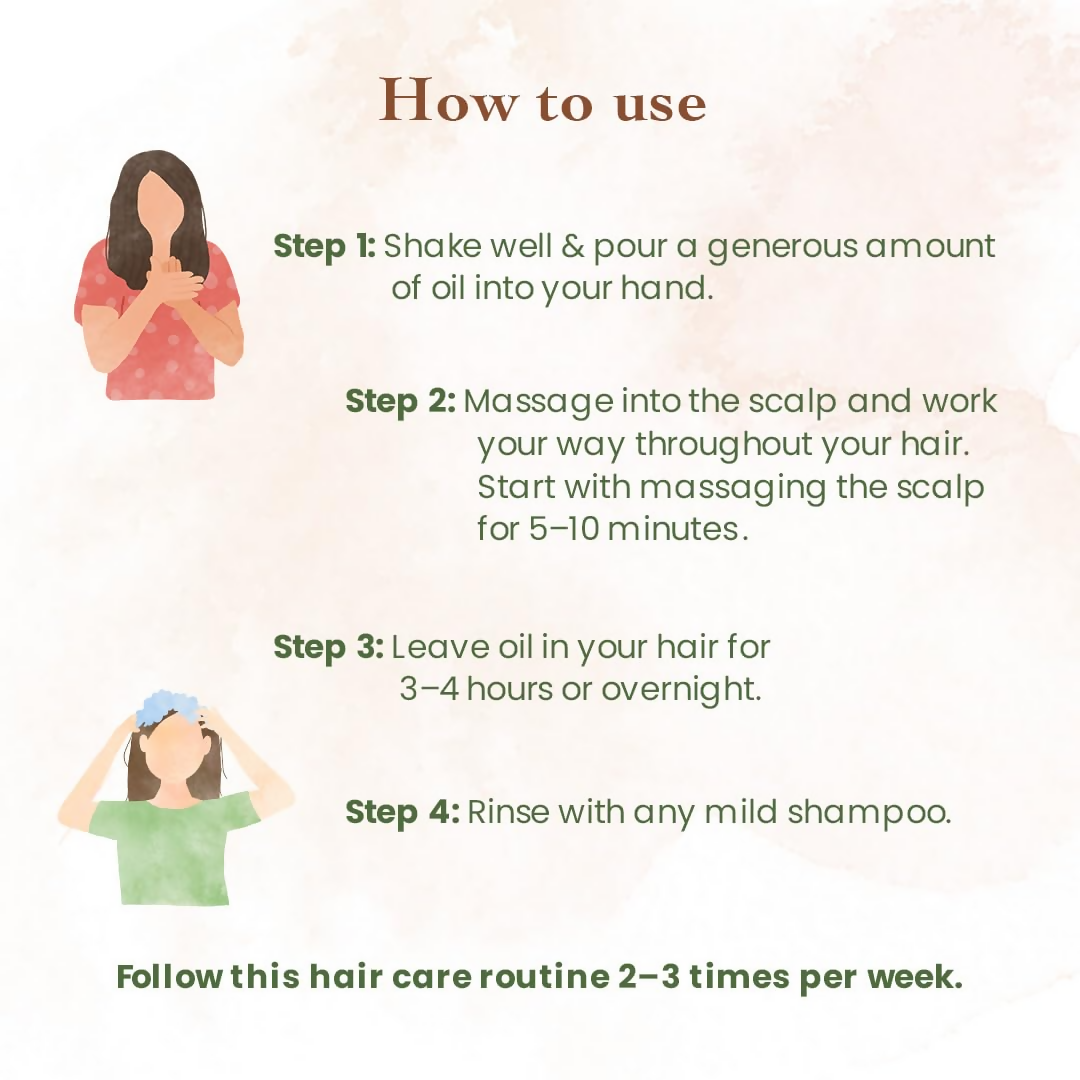 The Secret Hair Care Blue Lilly Hair Oil - Indyancart