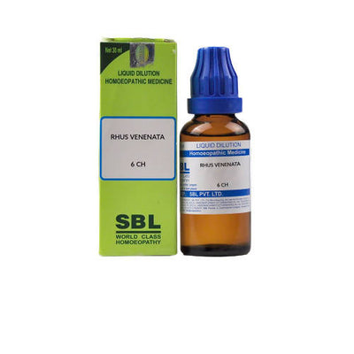 SBL Homeopathy Rhus Venenata Dilution