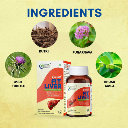 Fytika Fit Liver Tablets - Indyancart