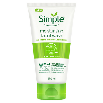 Simple Moisturising Facial Wash