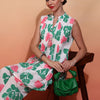 Indyancart SN Women's Printed Pure Cotton Kurti With Trousers